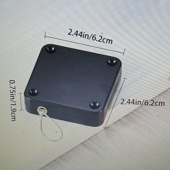 Punching free pull string automatic door closer - Picture 2 of 2